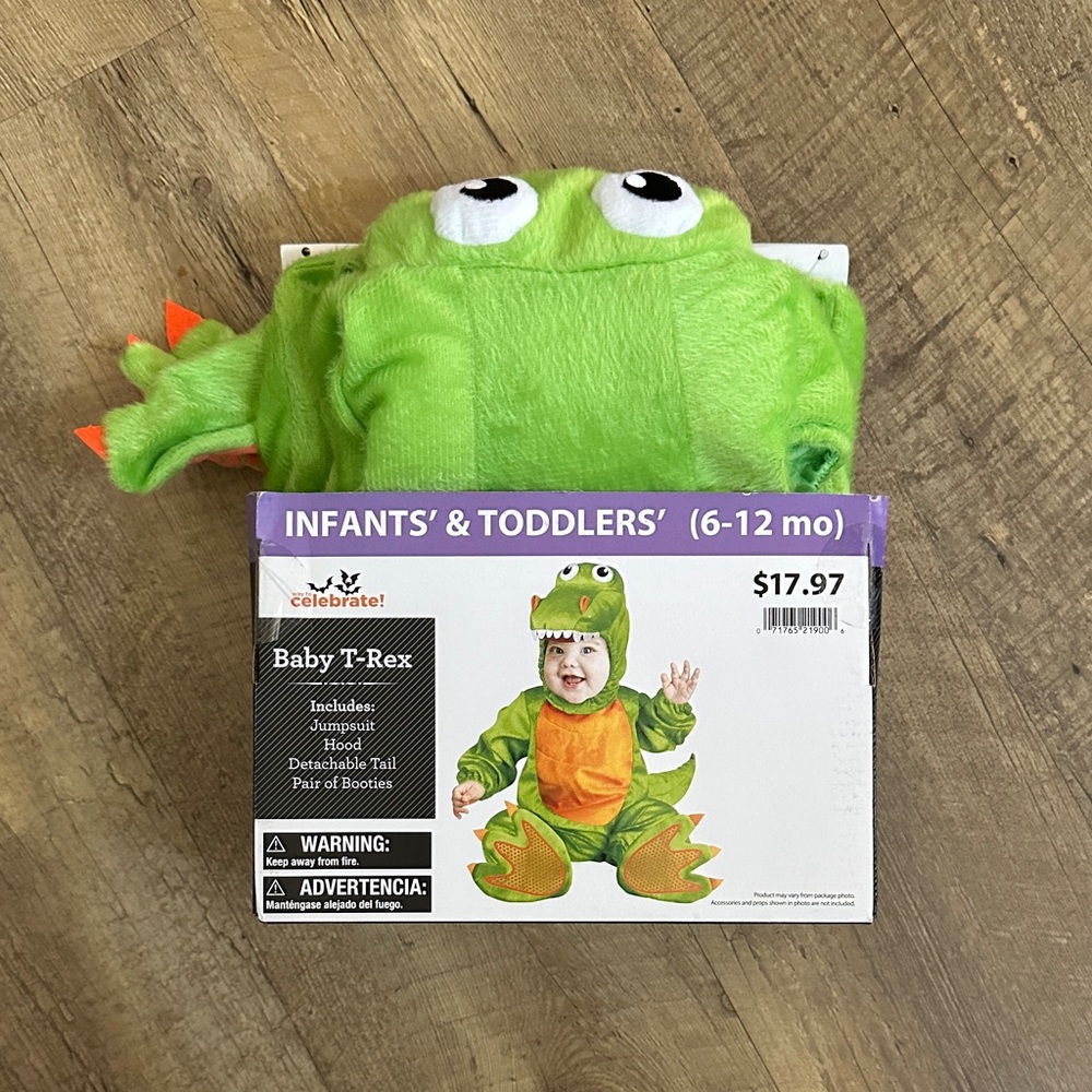 Celebrate Baby T-Rex Costume